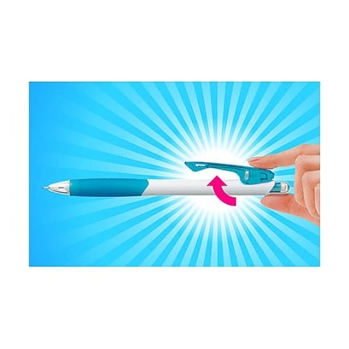 0.7mm 2色ボールペン(黒・赤/10