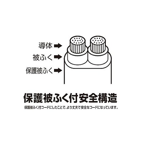 AC125V/15Ax0.19m 分配コ