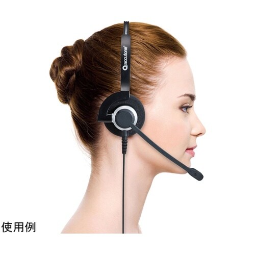 USBヘッドセット MM−HSU11BK