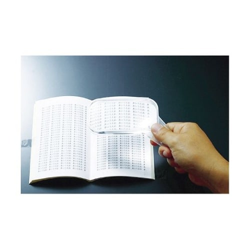 TAKL15 アクリル角型ルーペ1.5倍