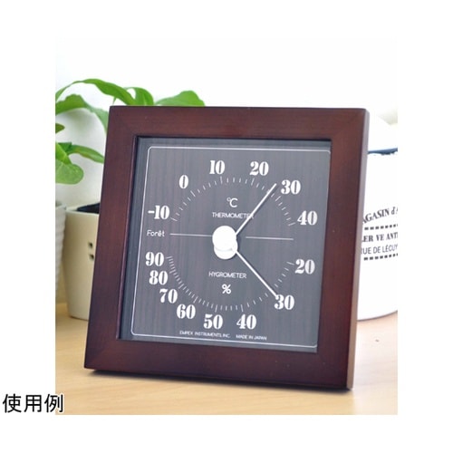 フォレ温湿度計 ブラウン TM−4672