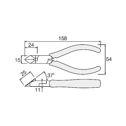 N−5−150斜ニッパー
