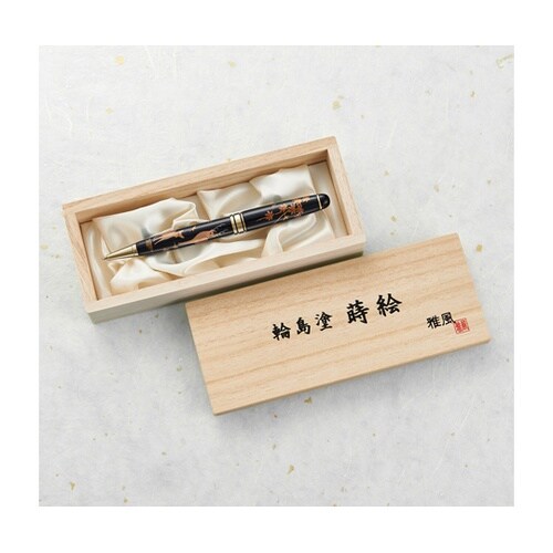 輪島塗 蒔絵 雅風 鹿 ボールペン AX