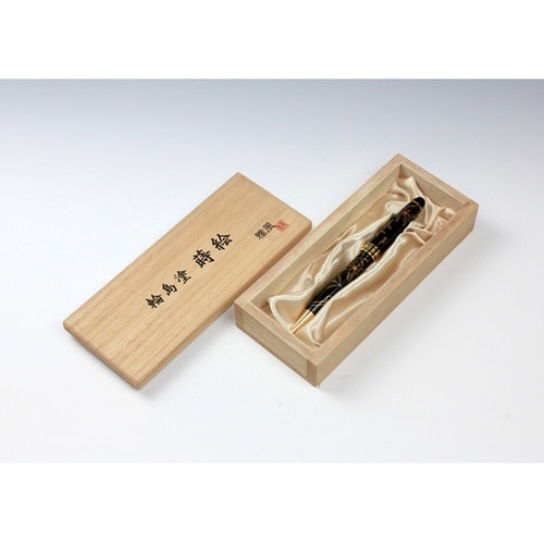 輪島塗ボールペン 蒔絵 雅風 鉄線花 A