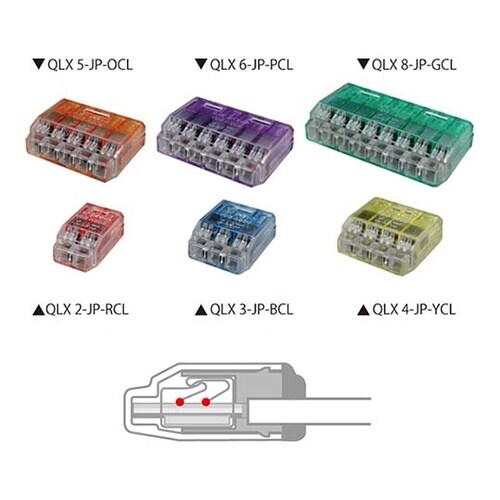 差込形電線コネクタ クイックロック クリ