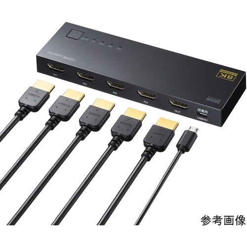8K対応HDMI切替器(4入力・1出力)
