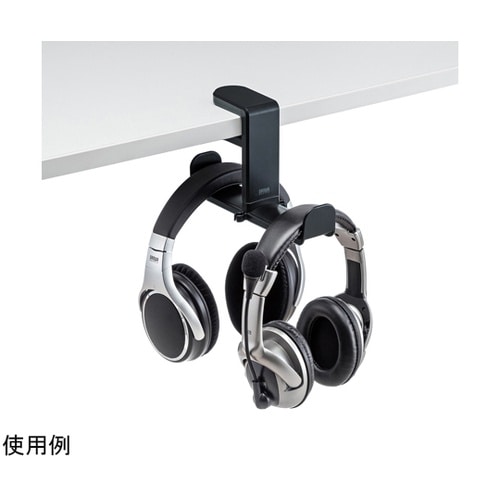 回転式ヘッドホンフック(Wタイプ) PD