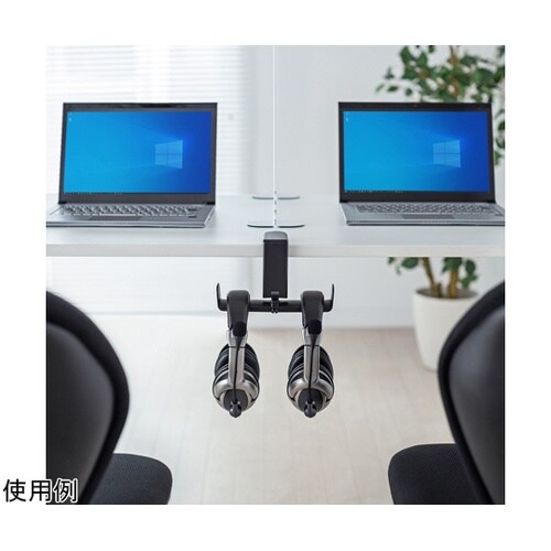 回転式ヘッドホンフック(Wタイプ) PD