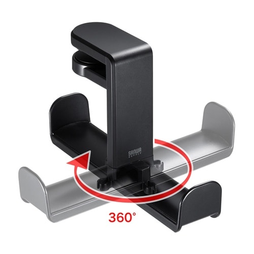 回転式ヘッドホンフック(Wタイプ) PD