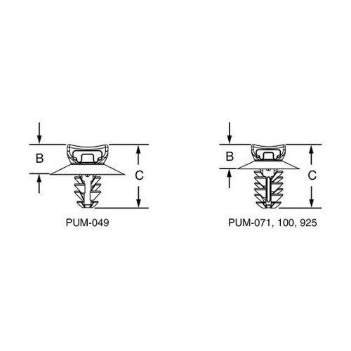 PUM100C30 ファーツリーマウント