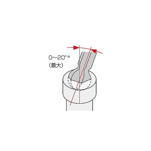 W−111ボールポイントレンチセット首下