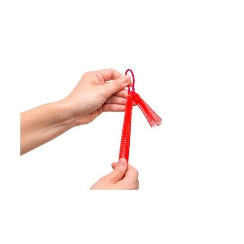 みかんネット用留め具 赤 100個入 B