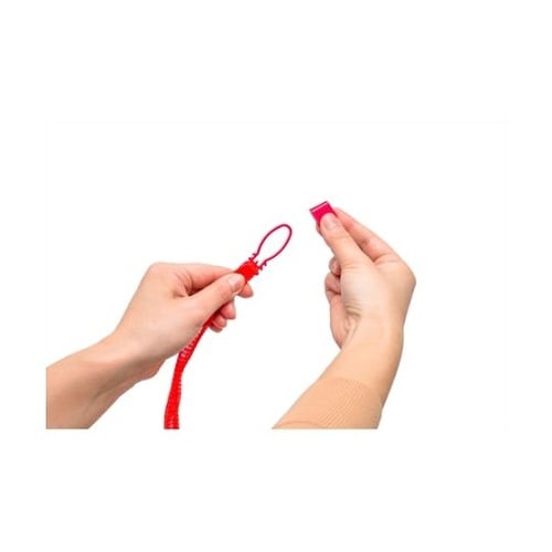 みかんネット用留め具 赤 100個入 B