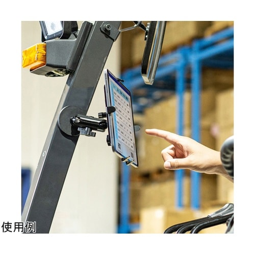 マグネット取付け式タブレットホルダー(短