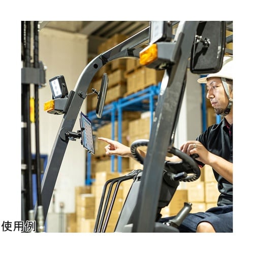 マグネット取付け式タブレットホルダー(短