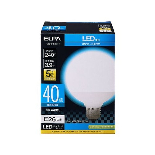 AC100V/3.9W/E26 LED電