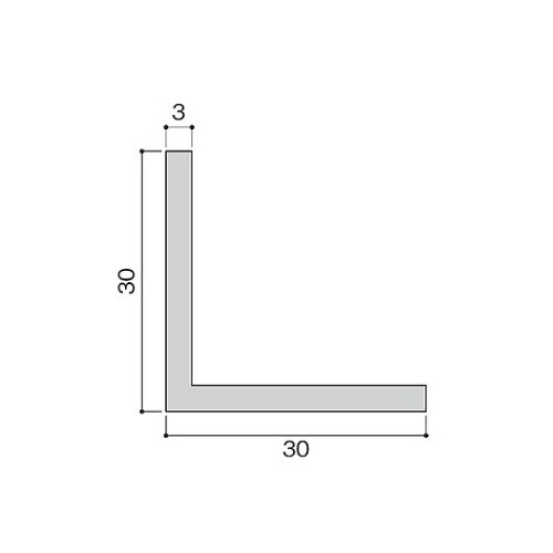 AA30309 アルミアングル 3t30