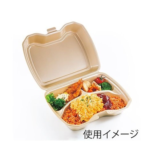 004410640 弁当容器 キャメル