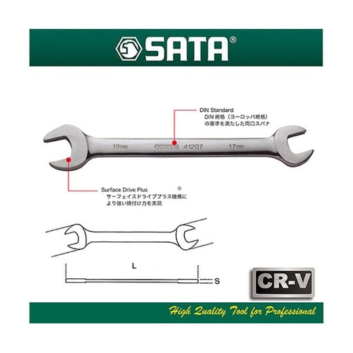 RS−09029 13pcs 両口スパナ