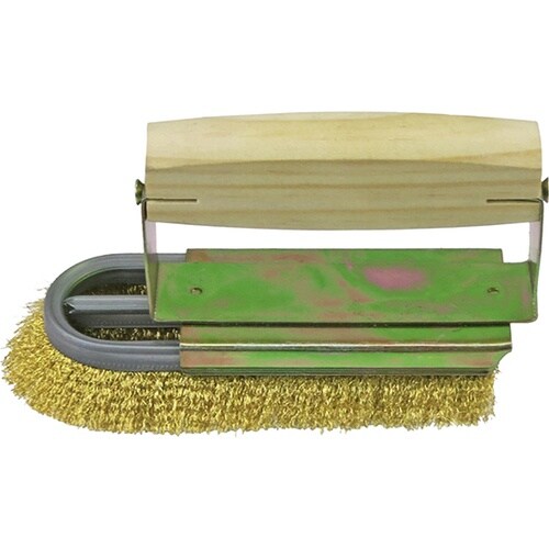 チャンネルブラシ 小判 真鍮