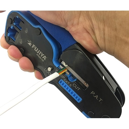 PP606−140 モジュラープラグ圧着