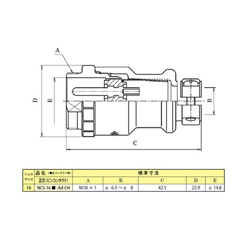 NCS−162−AD−CH コンセント