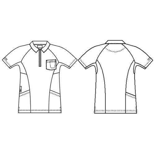 CX−3117 ニットシャツ アクアLL