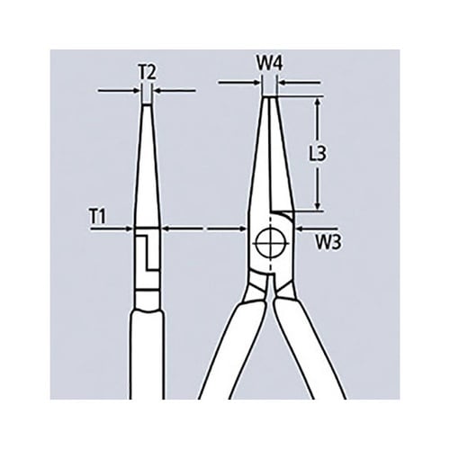 2616−200TBK 先長ラジオペンチ