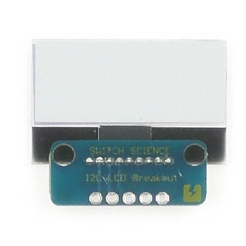 I2C接続の小型LCD搭載ボード(5V版