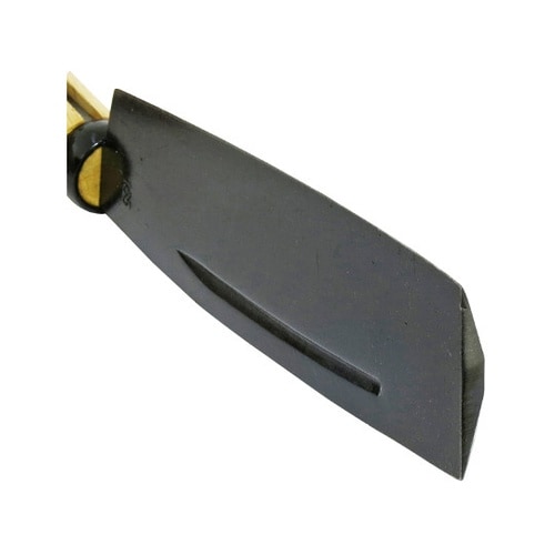 永吉 サヤ鉈 黒 片刃 165mm