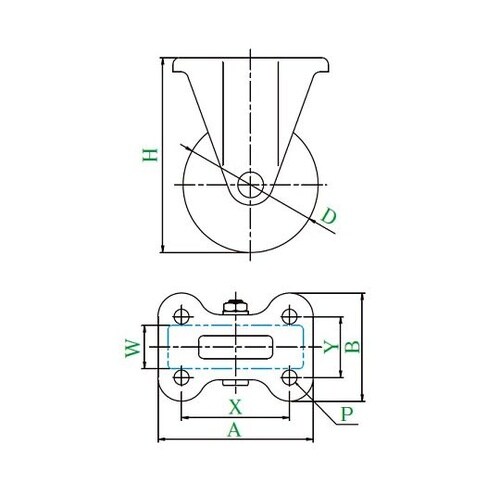 MCBK−150 K型 固定車150mm