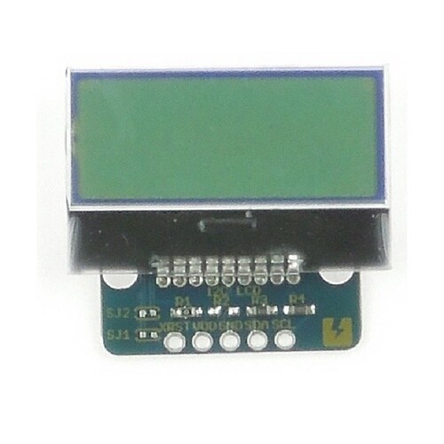 I2C接続の小型LCD搭載ボード(3.3