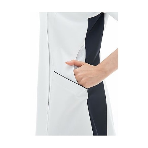 LX5377女子スクラブTネイビーL