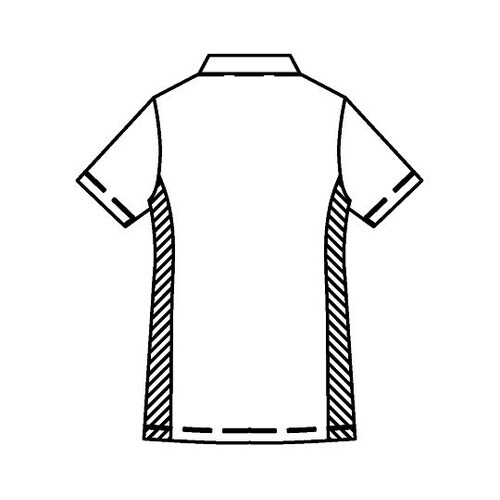 レディススクラブ(前開き) ビビッドピン