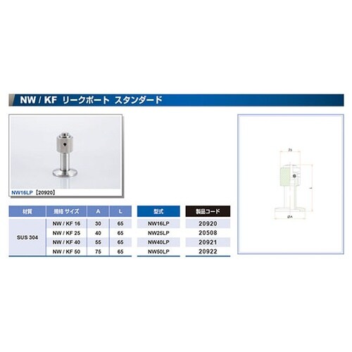 NW40LP リークポート