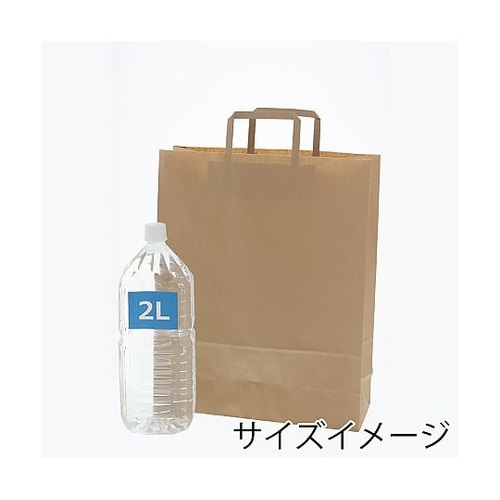 003262501手提げ紙袋平手未晒無地