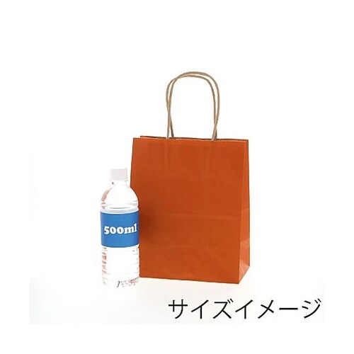 003266305 手提げ紙袋オレンジC