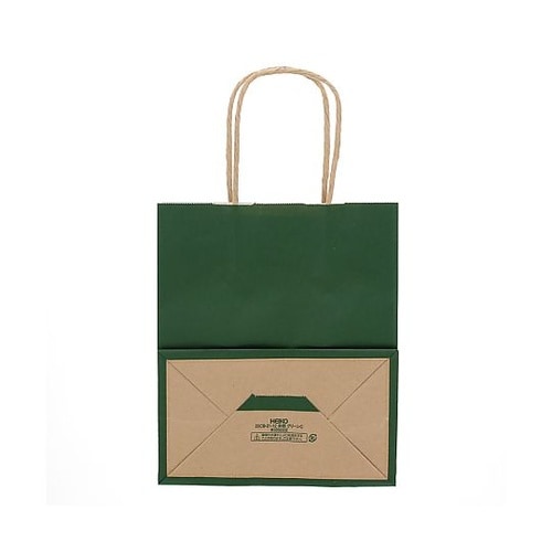 003266302 手提げ紙袋グリーンC