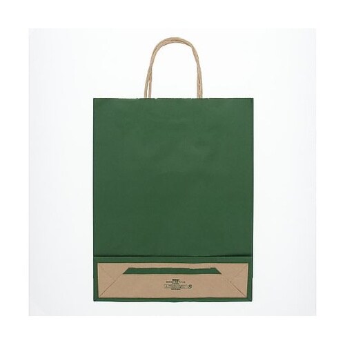003276805 手提げ紙袋グリーンC