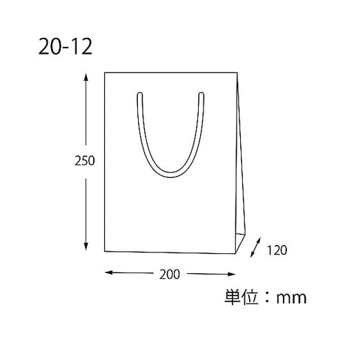 005330102 手提げ紙袋 紺