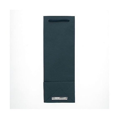 005340102 手提げ紙袋ワインL紺