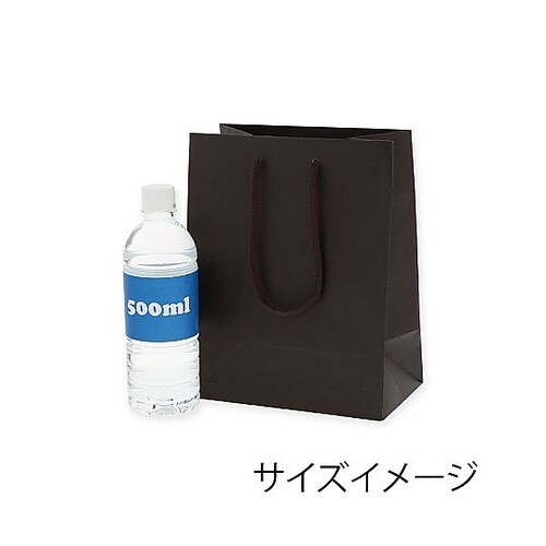 005330105 手提げ紙袋 茶
