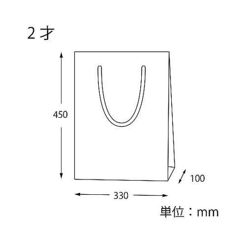 005310112 手提げ紙袋 紺