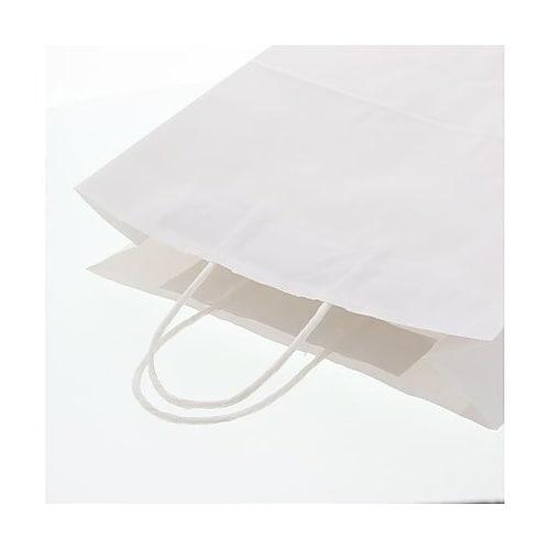 003240101 手提げ紙袋 晒白無地