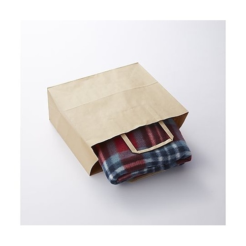 003267301手提げ紙袋平手未晒無地