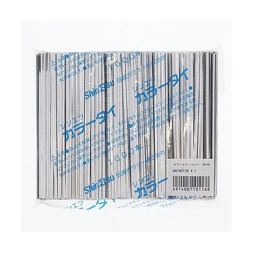 004742110 カラータイ シルバー