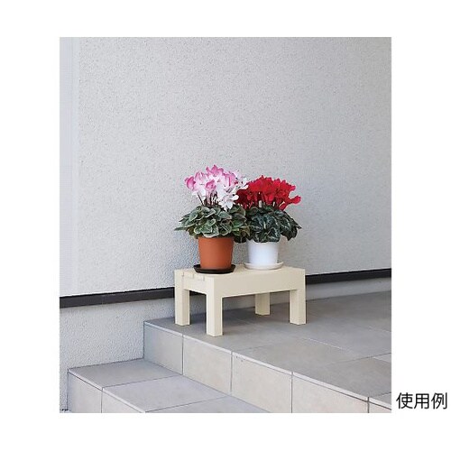 ST−402 万能台 長方形 アイボリー