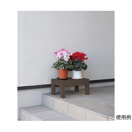 ST−405 万能台 長方形 ブラウン