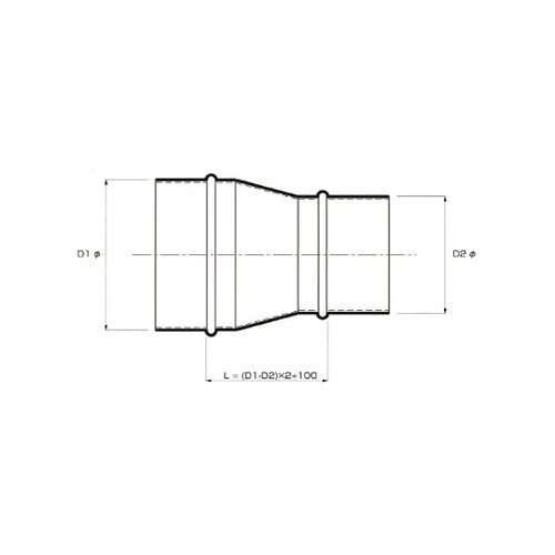 150−100 スパイラル レジューサー