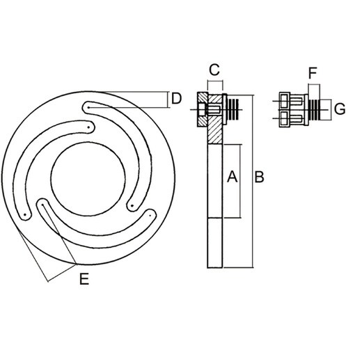 JB06−13 生爪成形冶具